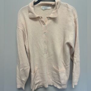 Vintage Lambswool Sweater Pale Pink